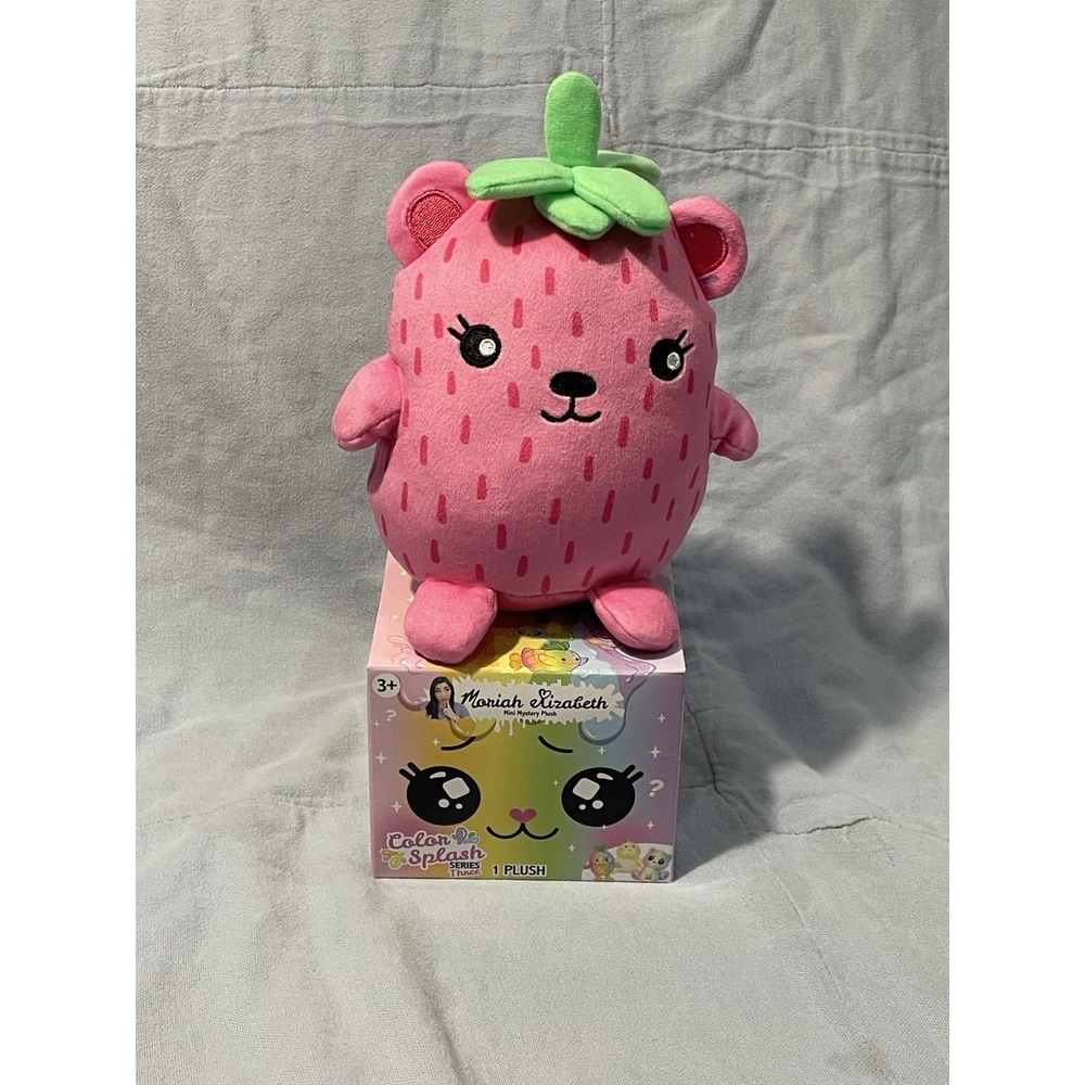 NEW Moriah Elizabeth 6" Color Splash Series 3 Mini Mystery Plush - Strawbeary